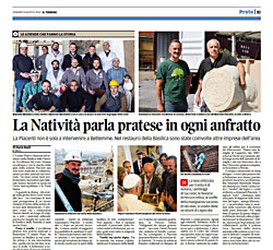 Articolo di giornale Il Tirreno del 08-08-2015