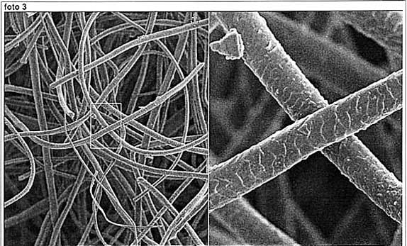 Pannello isolante in lana di pecora dopo prova di invecchiamento artificiale a secco