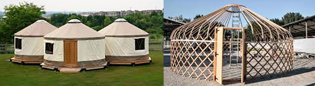 Vendita yurta per costruzione tenda in yurta mongola moderna